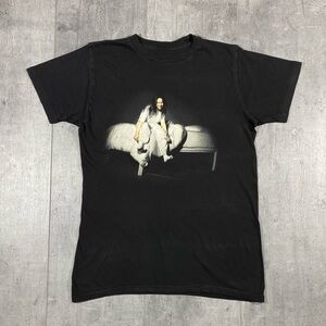 Black Billie Eilish Music Tee Shirt
